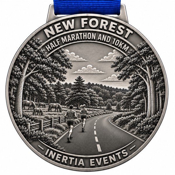 New Forest finisher medal
